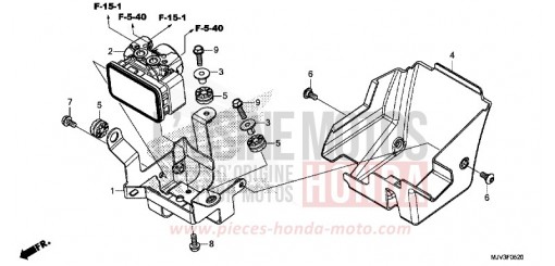 MODULATEUR ABS CBR500RAF de 2015